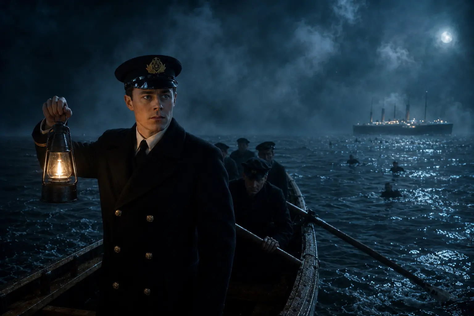 Harold Lowe, officier du Titanic revenu chercher des survivants