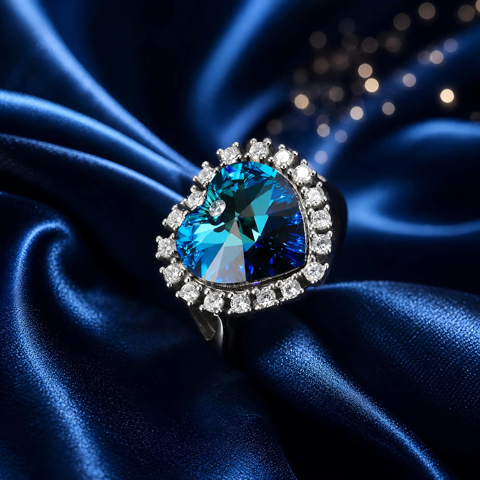 La bague de fiancaille Coeur de l'Océan