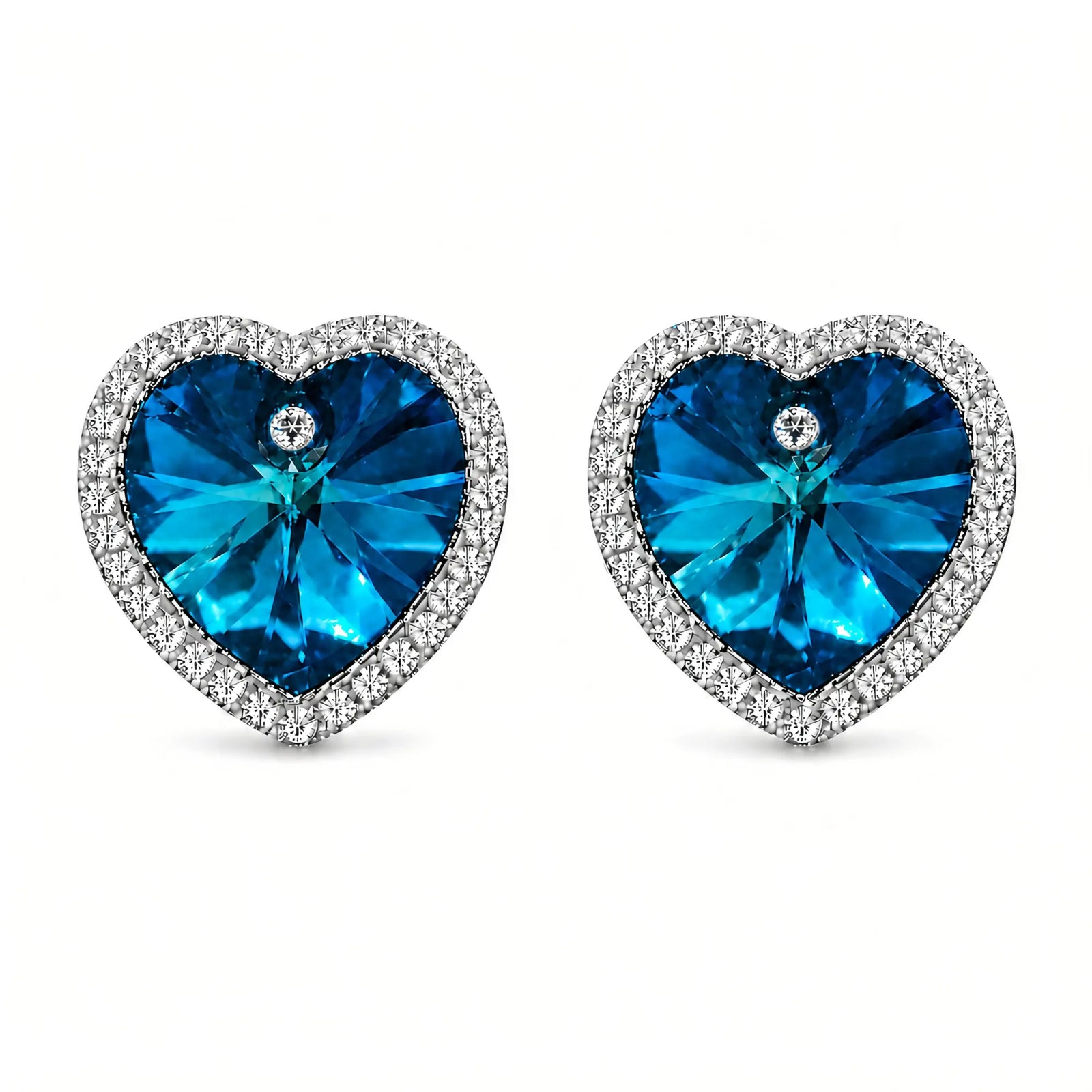 Boucles d'Oreilles Coeur de l'Océan