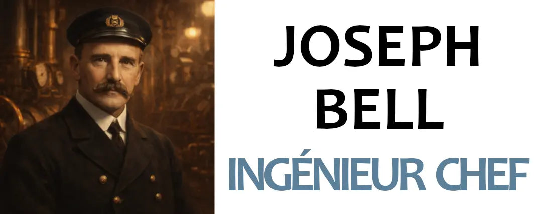 Joseph Bell ingénieur en chef du Titanic, figure historique du naufrage