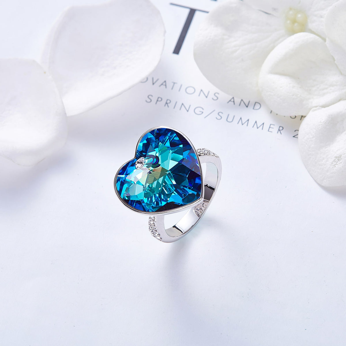 Bague Coeur Ocean