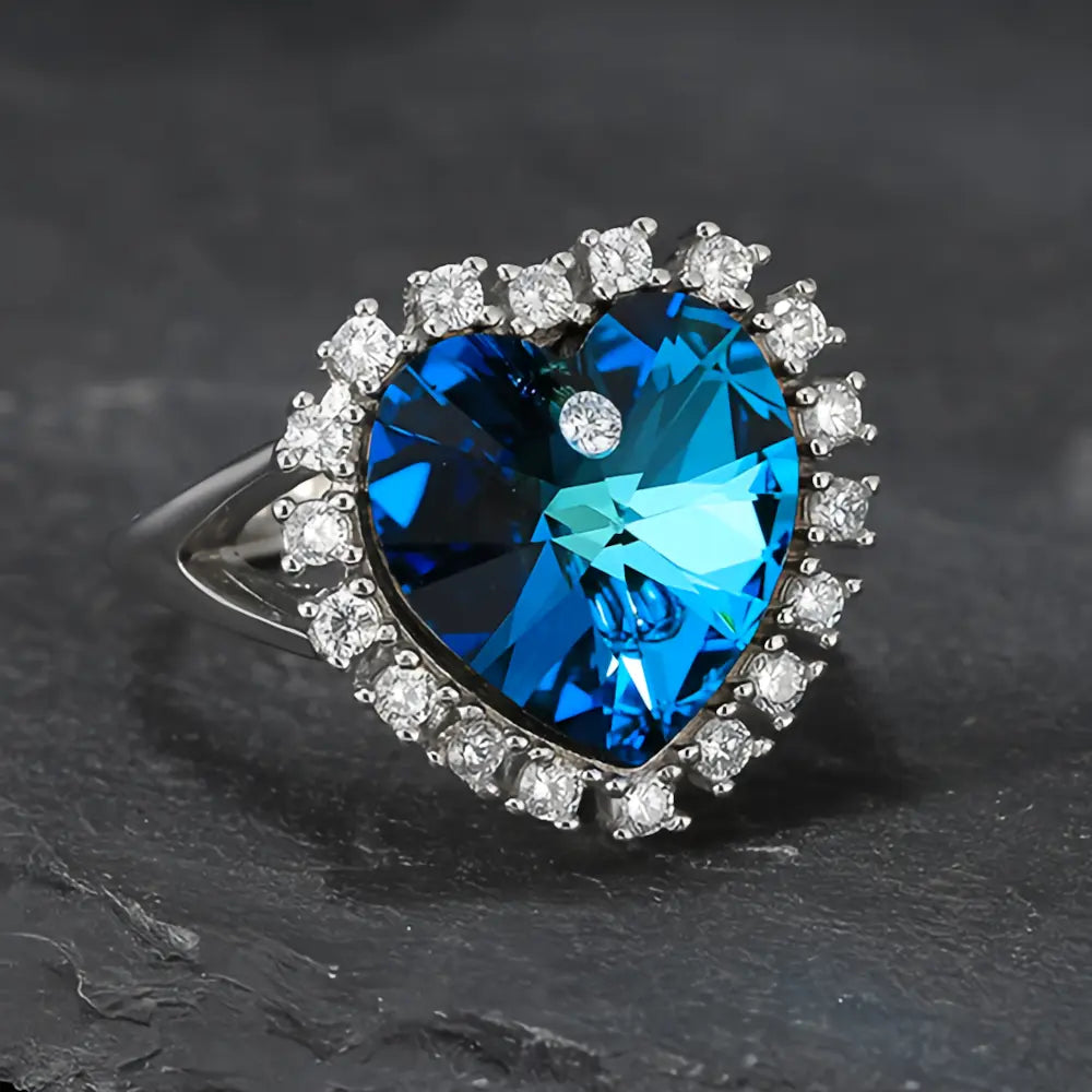 Bague Coeur de l'Océan Fiancée