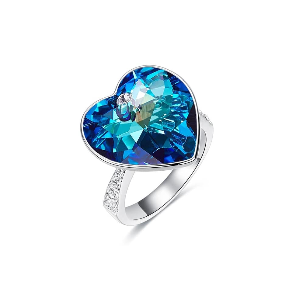 Bague Cœur de l&#39;Océan