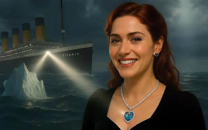 Le Diamant Bleu  du Titanic appellé aussi Coeur de l'Océan