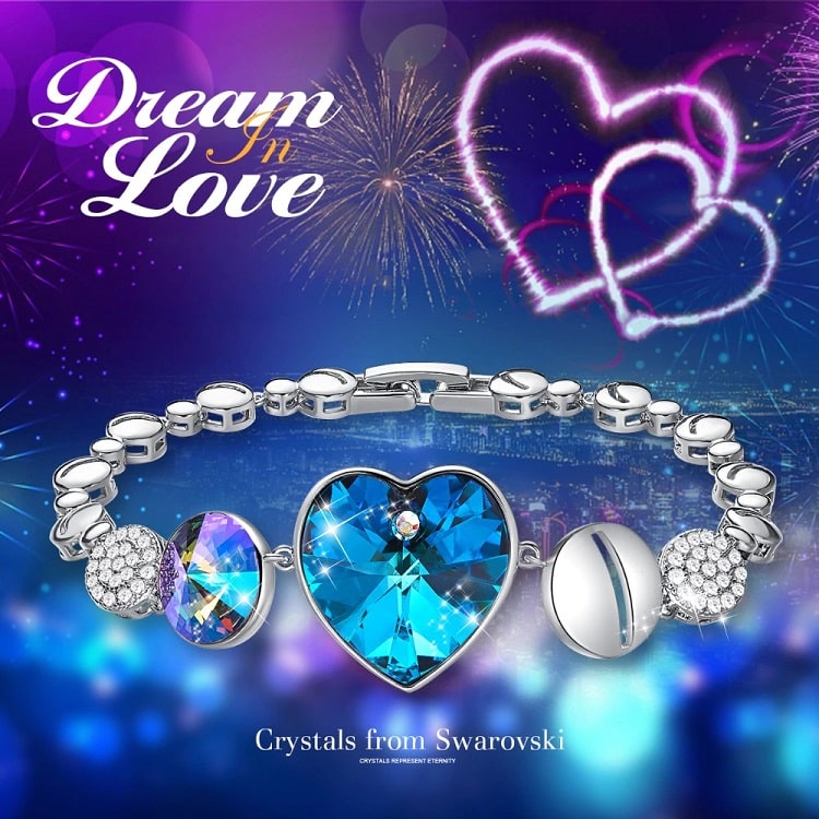 Bracelet Titanic Cœur de l'Océan